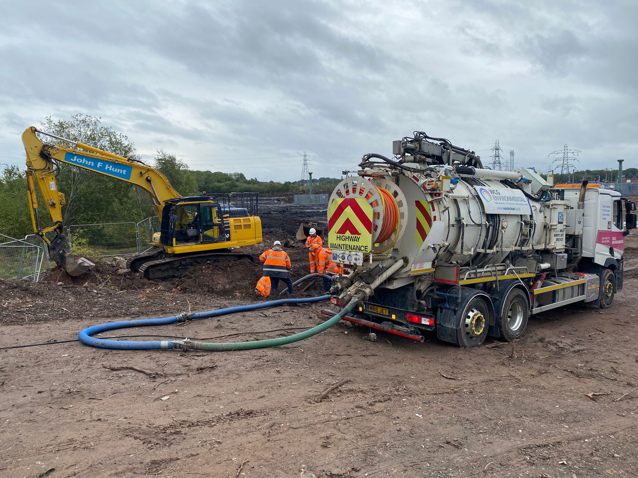 WCG Environmental drainage vehicle